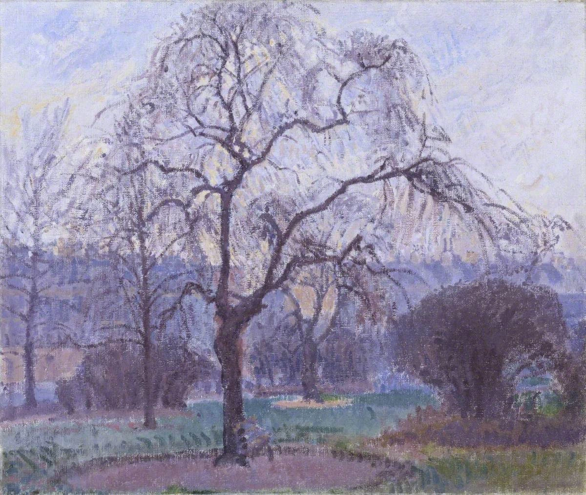 Spencer Gore - Mornington Crescent, National Gallery, Londra